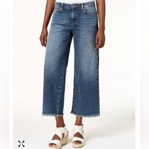 Eileen Fisher Organic Cotton Cropped Wide Leg